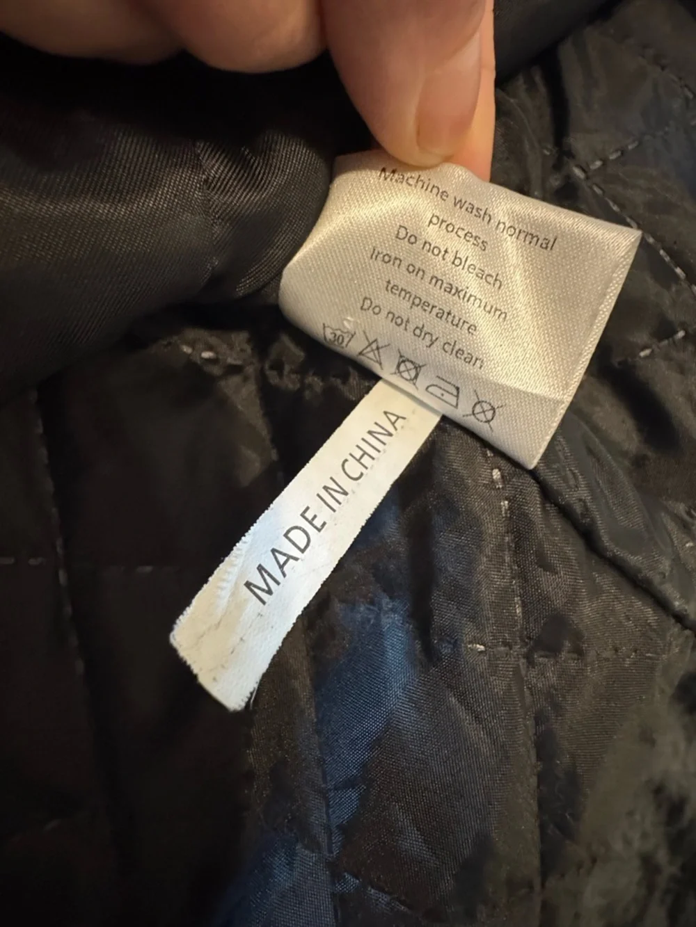 N/A black hooded